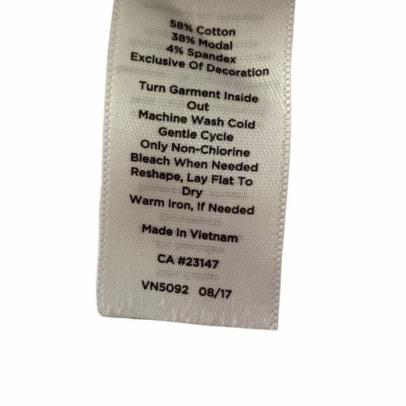 T By Talbots Sz L Sleeveless Polka Dot Polo Top - Picture 6 of 8